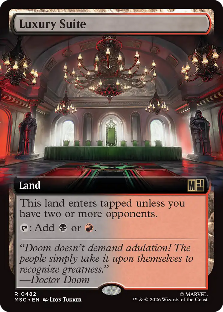 Luxury Suite (Extended Art) [Marvel Super Heroes Commander] | Exor Games Dartmouth