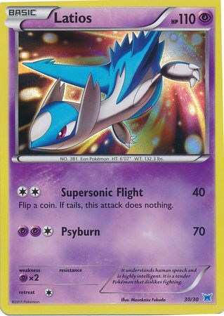 Latios (30/30) [XY: Trainer Kit 2 - Latios] | Exor Games Dartmouth