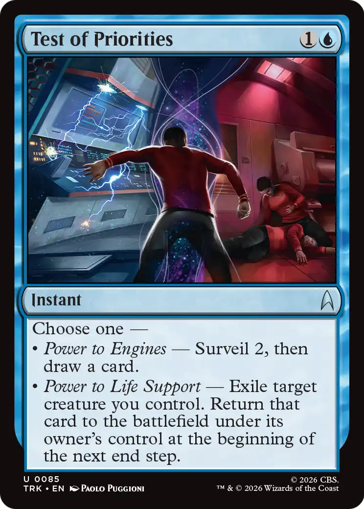 Test of Priorities [Star Trek] | Exor Games Dartmouth
