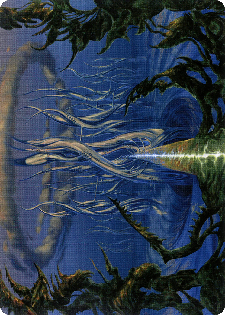 Tanglepool Bridge Art Card [Modern Horizons 2 Art Series] | Exor Games Dartmouth