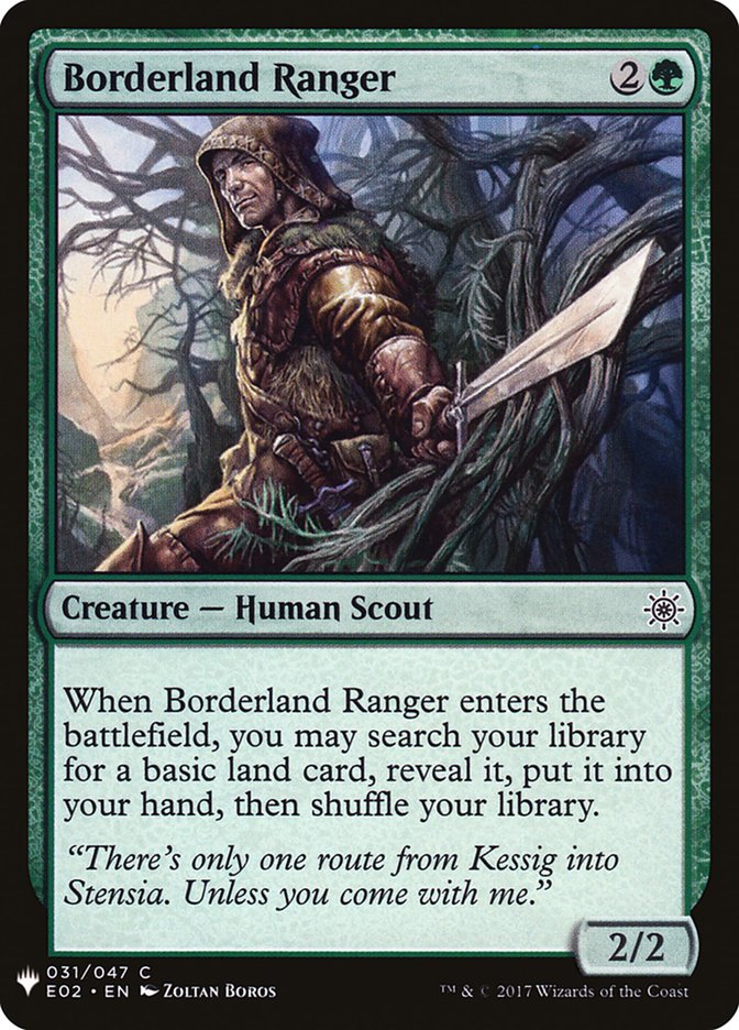 Borderland Ranger [Mystery Booster] | Exor Games Dartmouth