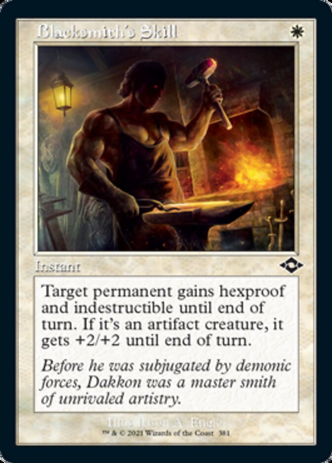 Blacksmith's Skill (Retro) [Modern Horizons 2] | Exor Games Dartmouth