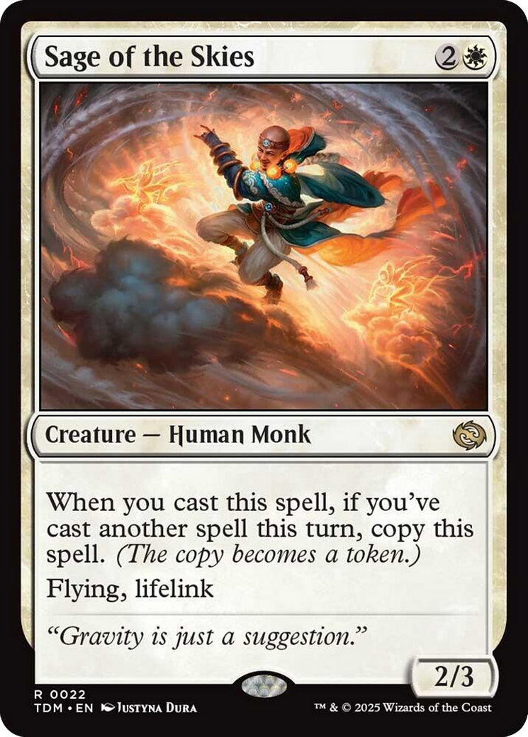 Sage of the Skies [Tarkir: Dragonstorm] | Exor Games Dartmouth