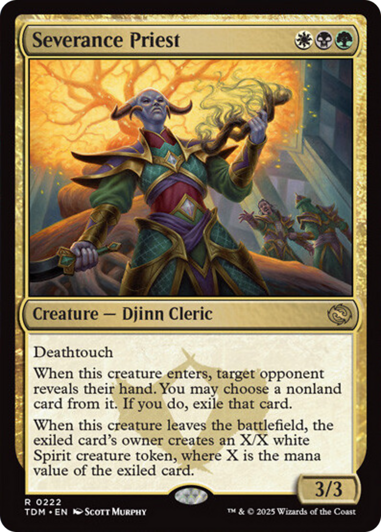 Severance Priest [Tarkir: Dragonstorm] | Exor Games Dartmouth