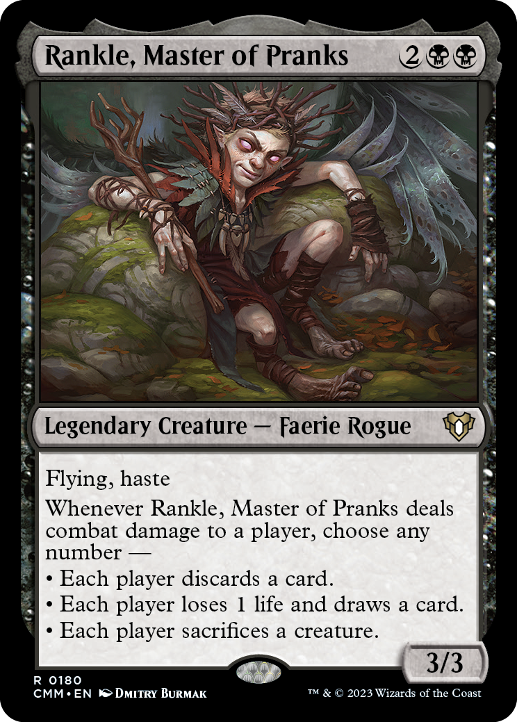Rankle, Master of Pranks [Commander Masters] | Exor Games Dartmouth