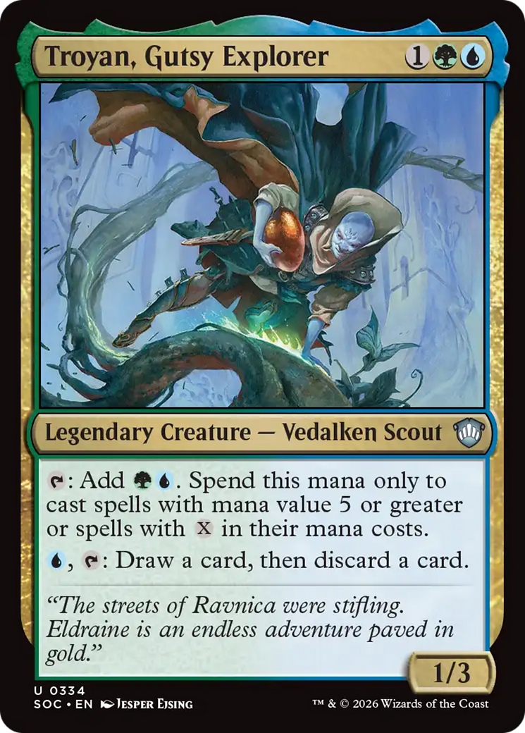 Troyan, Gutsy Explorer [Secrets of Strixhaven Commander] | Exor Games Dartmouth