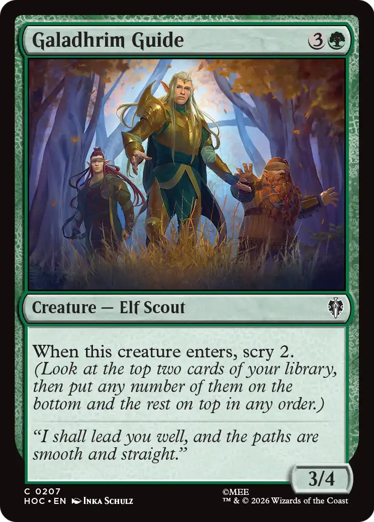 Galadhrim Guide [The Hobbit: Eternal-Legal] | Exor Games Dartmouth