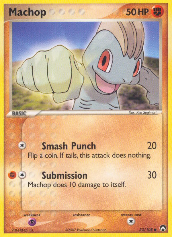 Machop (53/108) [EX: Power Keepers] | Exor Games Dartmouth
