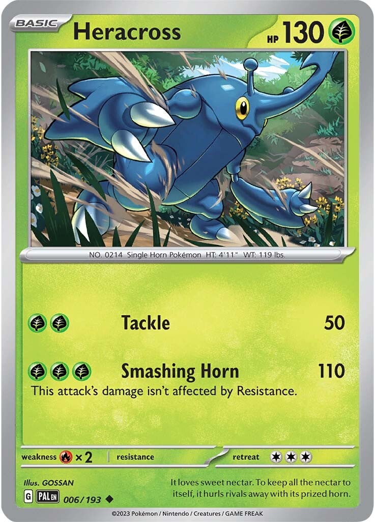 Heracross (006/193) [Scarlet & Violet: Paldea Evolved] | Exor Games Dartmouth