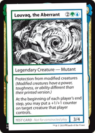 Louvaq, the Aberrant (2021 Edition) [Mystery Booster Playtest Cards] | Exor Games Dartmouth
