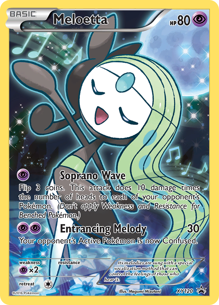 Meloetta (XY120) [XY: Black Star Promos] | Exor Games Dartmouth