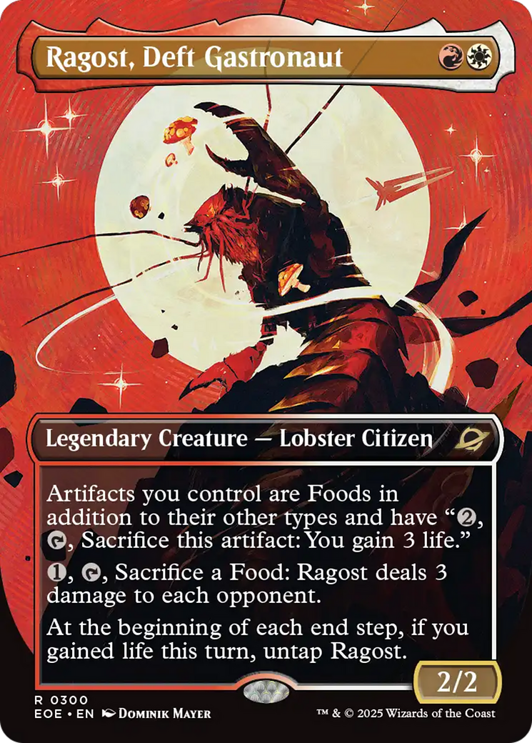 Ragost, Deft Gastronaut (Borderless) [Edge of Eternities] | Exor Games Dartmouth