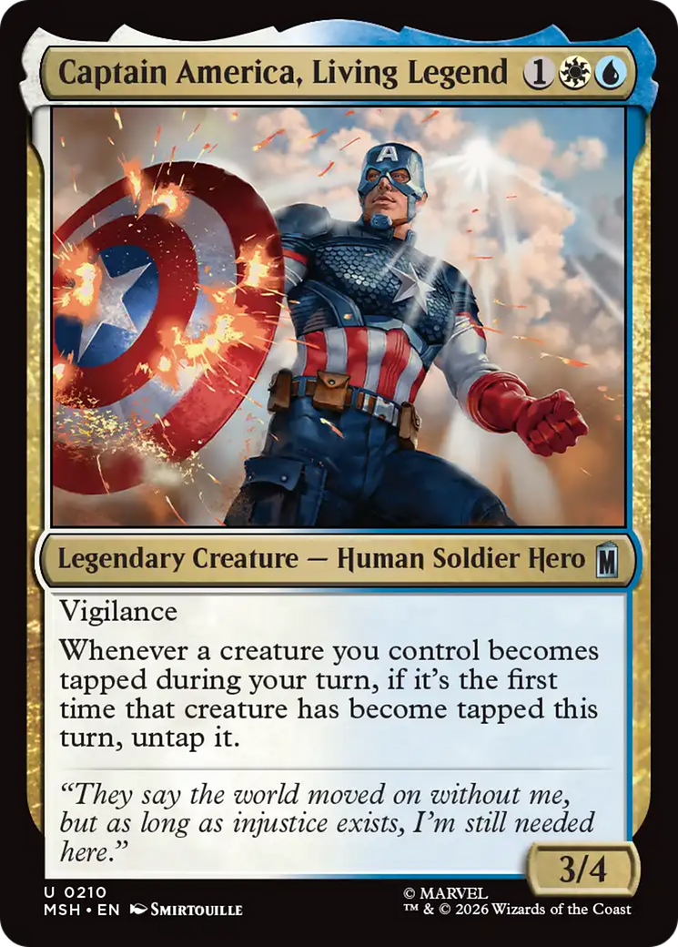Captain America, Living Legend [Marvel Super Heroes] | Exor Games Dartmouth