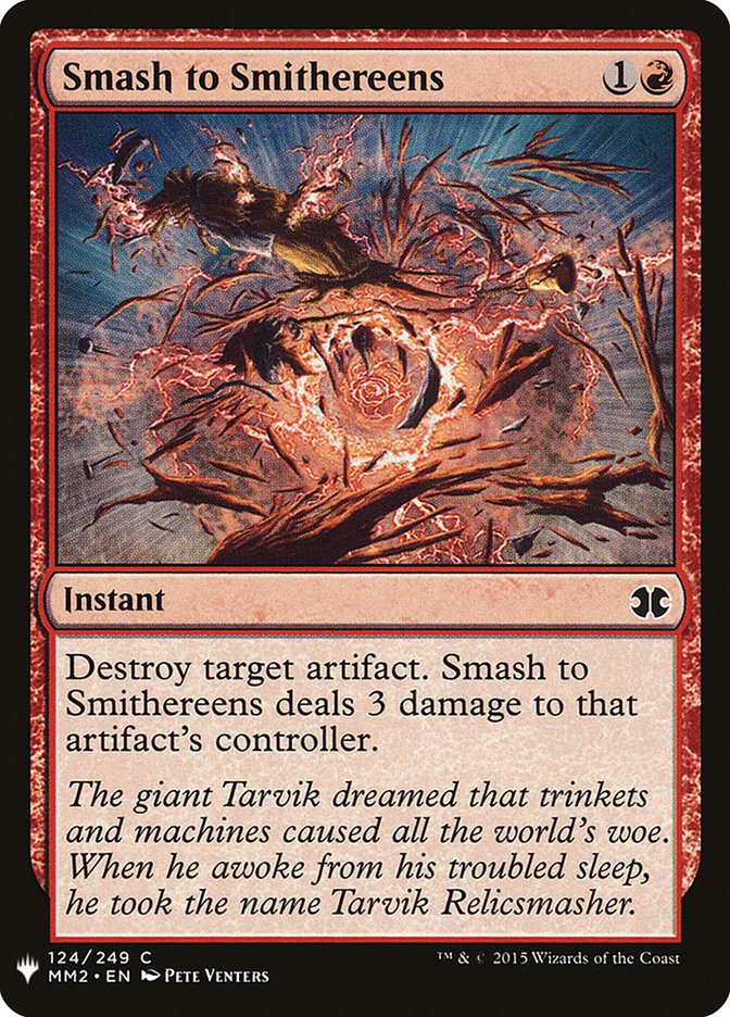 Smash to Smithereens [Mystery Booster] | Exor Games Dartmouth