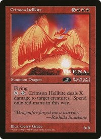 Crimson Hellkite (Oversized) [Oversize Cards] | Exor Games Dartmouth