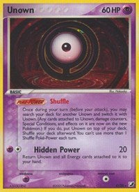 Unown (O) (O/28) [EX: Unseen Forces] | Exor Games Dartmouth