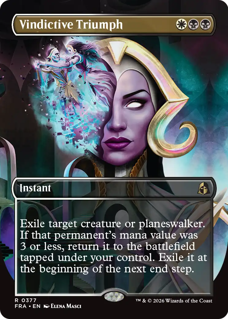 Vindictive Triumph (Borderless) [Reality Fracture] | Exor Games Dartmouth