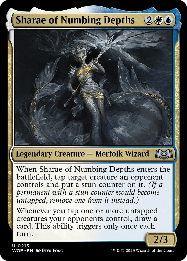 Sharae of Numbing Depths [Wilds of Eldraine] | Exor Games Dartmouth