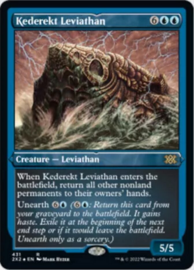 Kederekt Leviathan (Foil Etched) [Double Masters 2022] | Exor Games Dartmouth