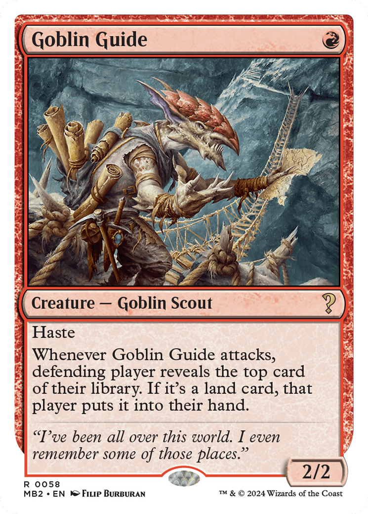 Goblin Guide [Mystery Booster 2] | Exor Games Dartmouth