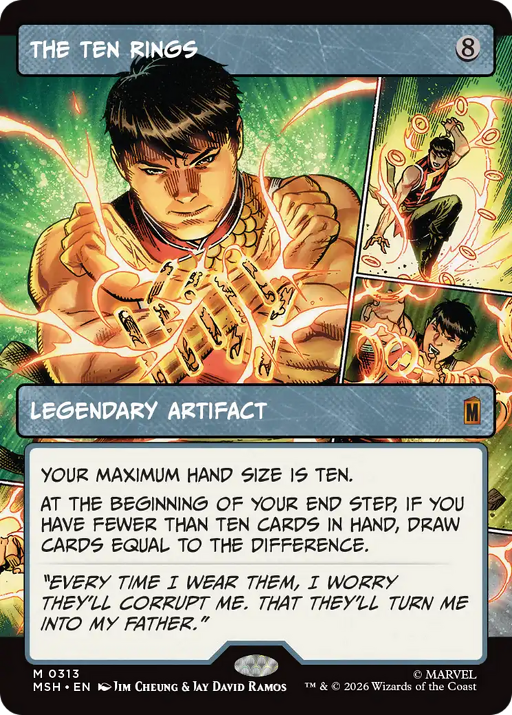 The Ten Rings (Borderless) [Marvel Super Heroes] | Exor Games Dartmouth