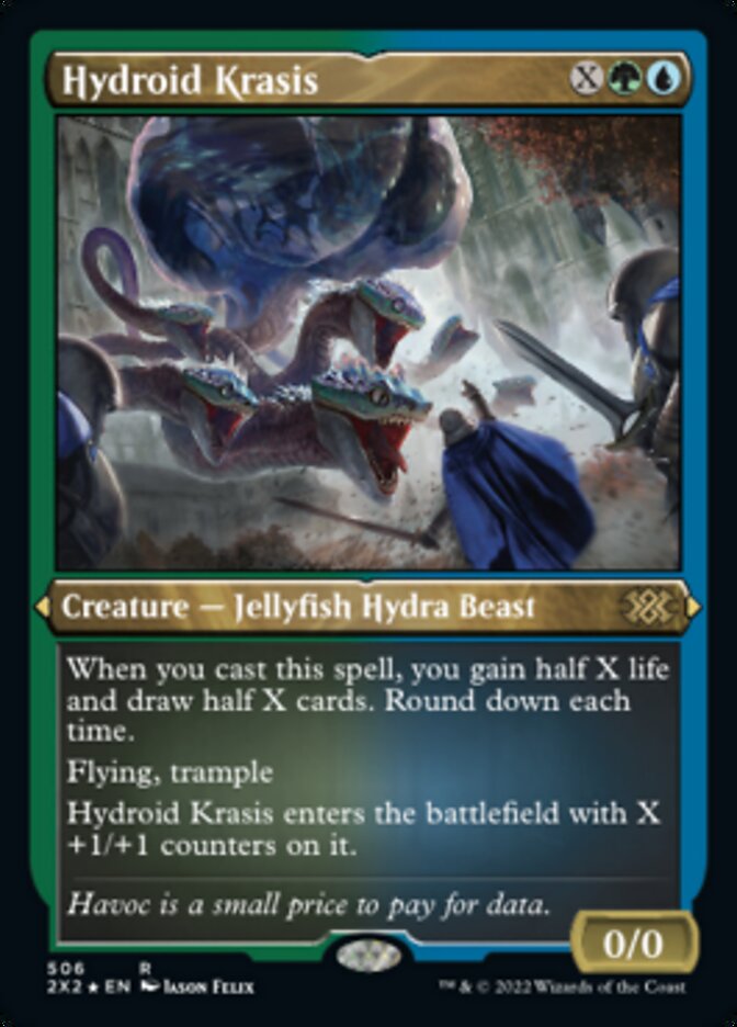 Hydroid Krasis (Foil Etched) [Double Masters 2022] | Exor Games Dartmouth