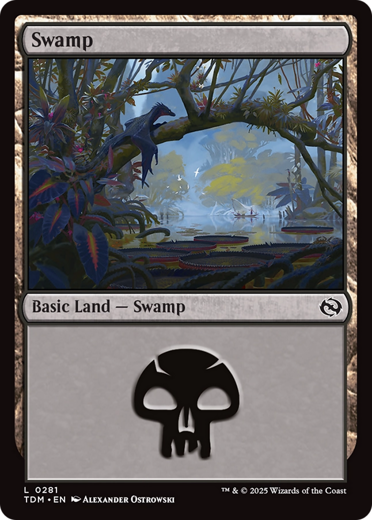 Swamp (0281) [Tarkir: Dragonstorm] | Exor Games Dartmouth