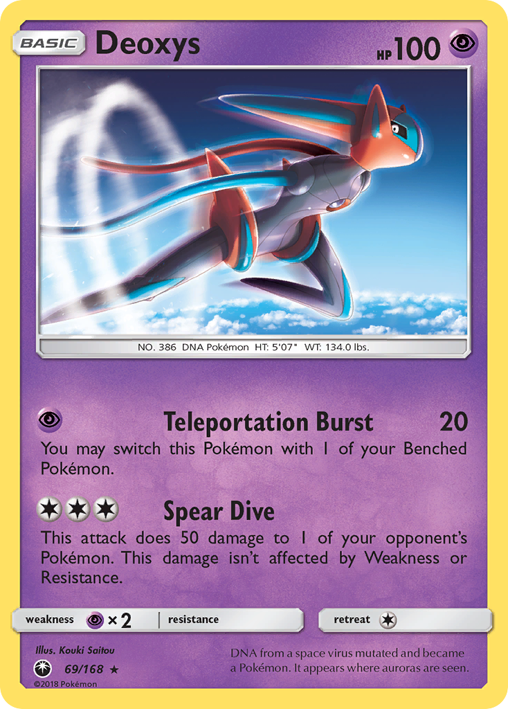 Deoxys (69/168) [Sun & Moon: Celestial Storm] | Exor Games Dartmouth