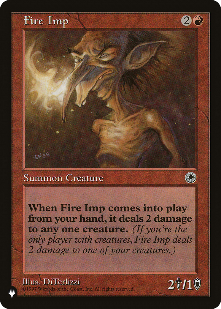 Fire Imp [The List Reprints] | Exor Games Dartmouth