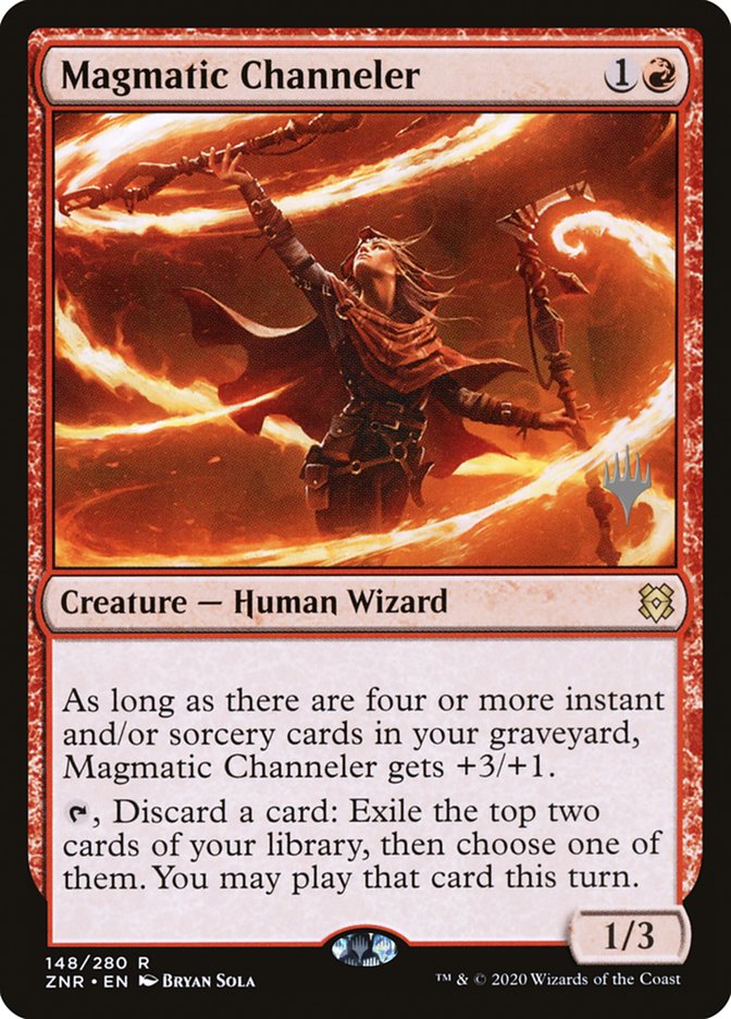 Magmatic Channeler (Promo Pack) [Zendikar Rising Promos] | Exor Games Dartmouth