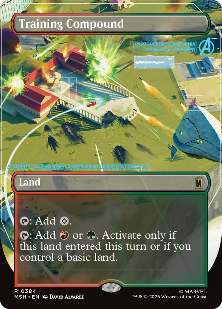 Training Compound (Borderless) [Marvel Super Heroes] | Exor Games Dartmouth