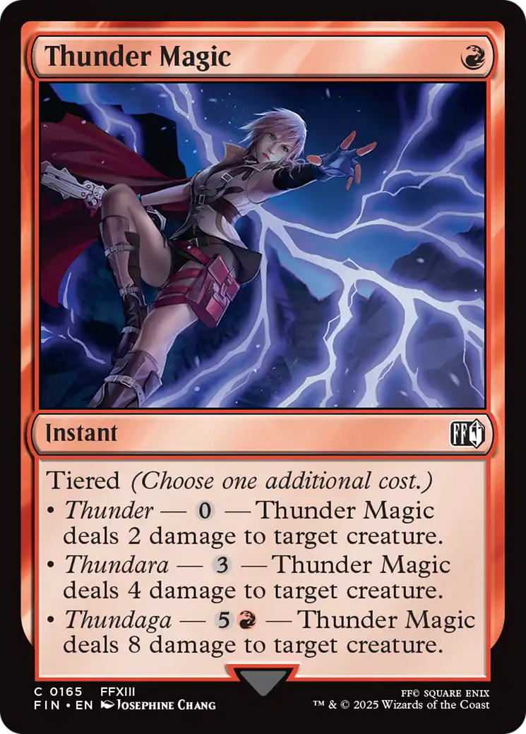 Thunder Magic [FINAL FANTASY] | Exor Games Dartmouth