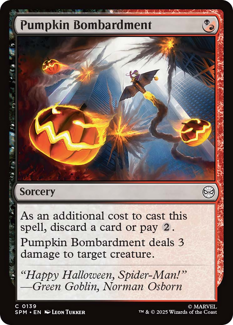 Pumpkin Bombardment [Marvel's Spider-Man] | Exor Games Dartmouth