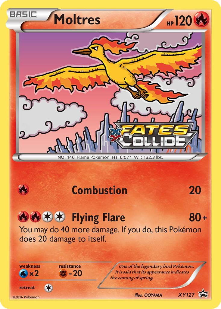 Moltres (XY127) [XY: Black Star Promos] | Exor Games Dartmouth