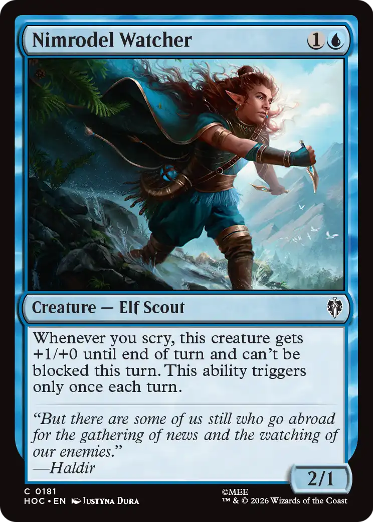 Nimrodel Watcher [The Hobbit: Eternal-Legal] | Exor Games Dartmouth