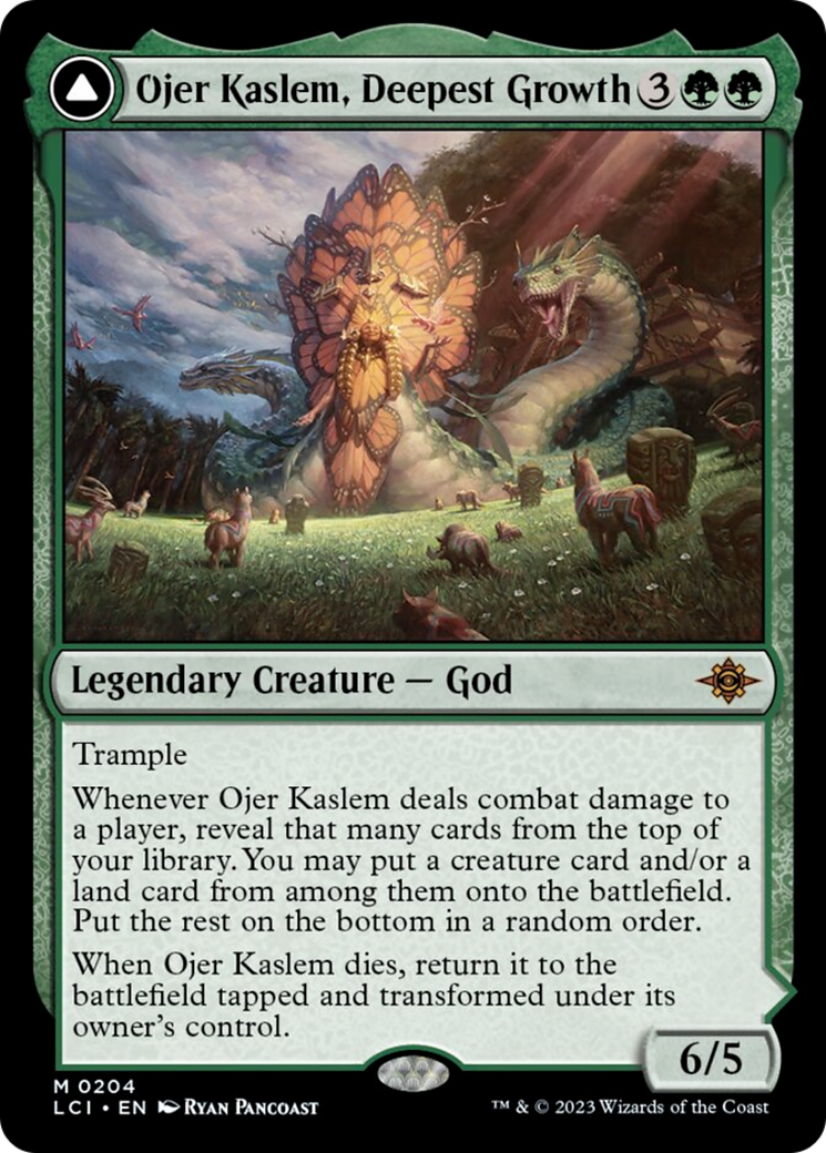 Ojer Kaslem, Deepest Growth // Temple of Cultivation [The Lost Caverns of Ixalan] | Exor Games Dartmouth