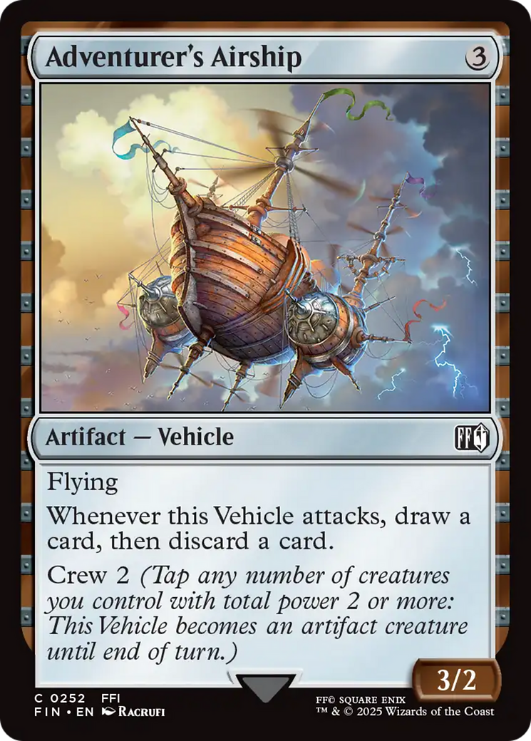 Adventurer's Airship [FINAL FANTASY] | Exor Games Dartmouth