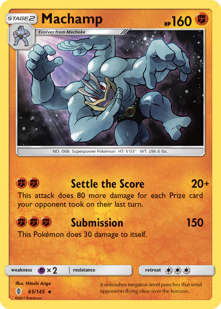 Machamp (65/145) [Sun & Moon: Guardians Rising] | Exor Games Dartmouth