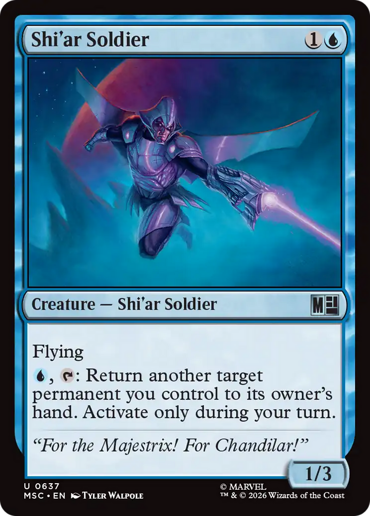 Shi'ar Soldier [Marvel Super Heroes Commander] | Exor Games Dartmouth
