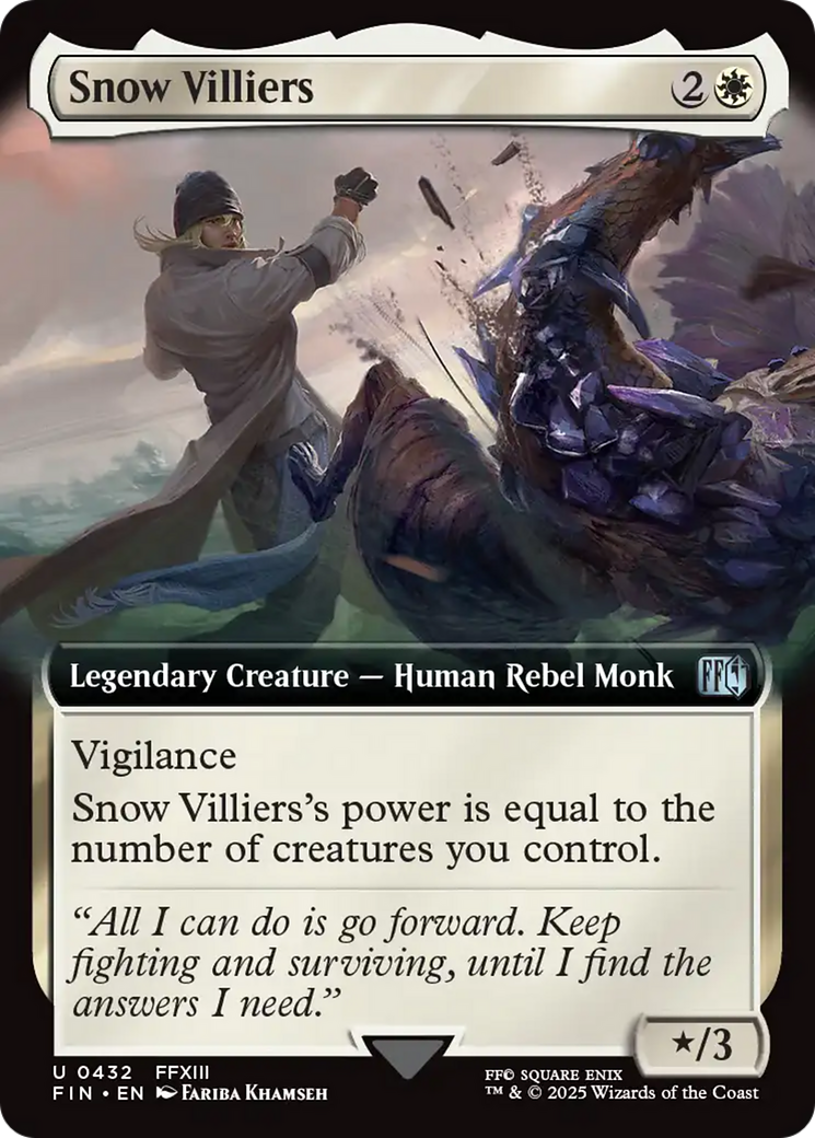 Snow Villiers (Extended Art) [FINAL FANTASY] | Exor Games Dartmouth
