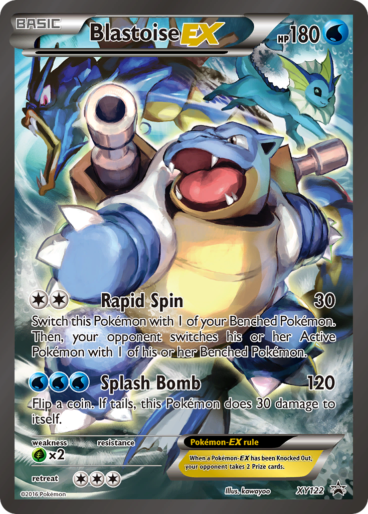 Blastoise EX (XY122) [XY: Black Star Promos] | Exor Games Dartmouth