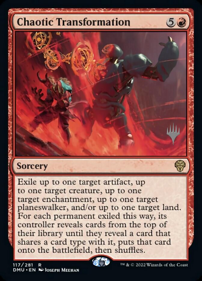 Chaotic Transformation (Promo Pack) [Dominaria United Promos] | Exor Games Dartmouth