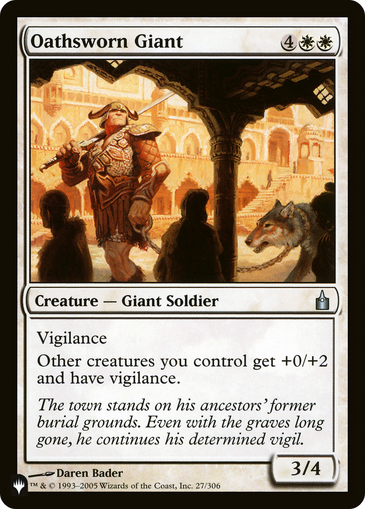 Oathsworn Giant [The List] | Exor Games Dartmouth