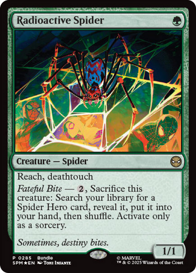 Radioactive Spider [Marvel's Spider-Man Promos] | Exor Games Dartmouth