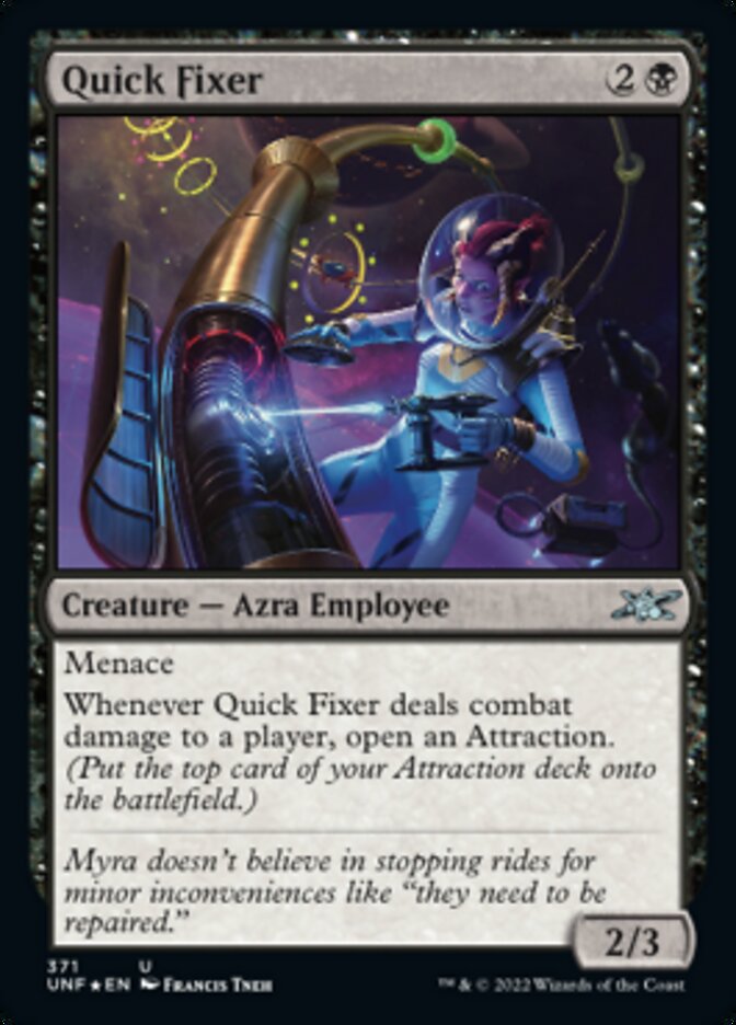 Quick Fixer (Galaxy Foil) [Unfinity] | Exor Games Dartmouth