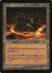 Karplusan Forest (Oversized) [Oversize Cards] | Exor Games Dartmouth