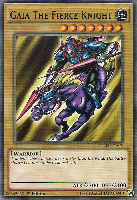 Gaia The Fierce Knight [YGLD-ENA05] Common | Exor Games Dartmouth