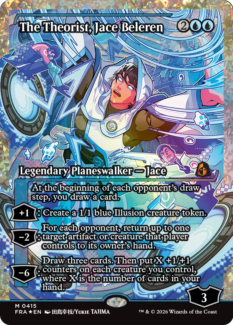 The Theorist, Jace Beleren (Showcase) (Fracture Foil) [Reality Fracture] | Exor Games Dartmouth
