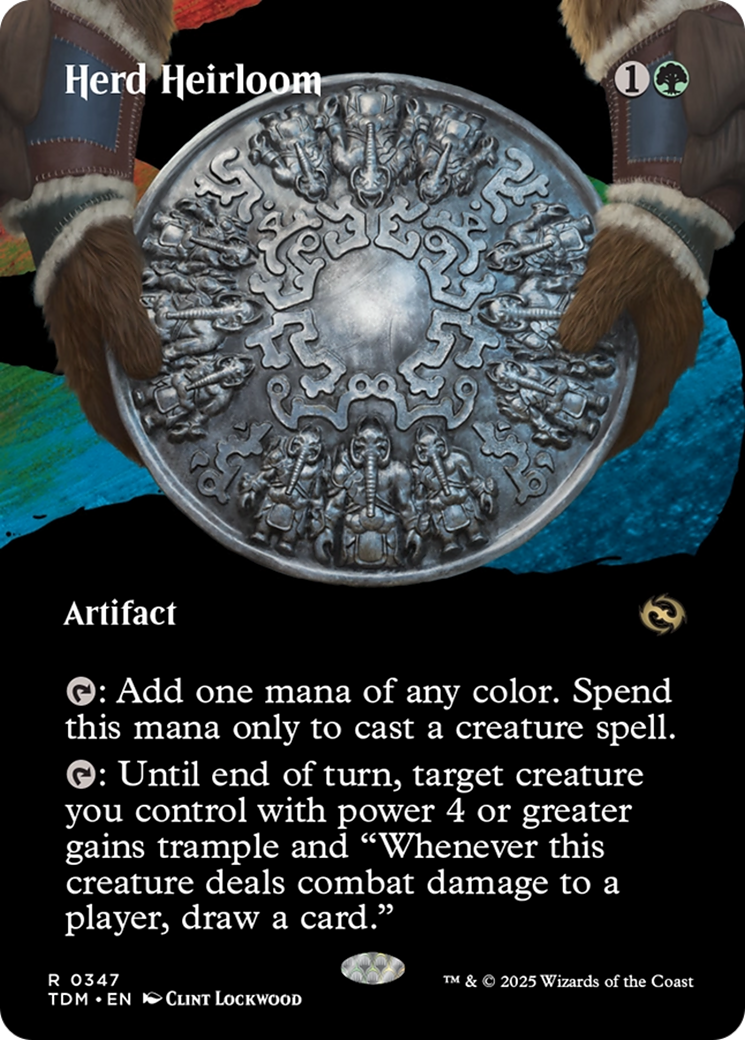 Herd Heirloom (Borderless) [Tarkir: Dragonstorm] | Exor Games Dartmouth