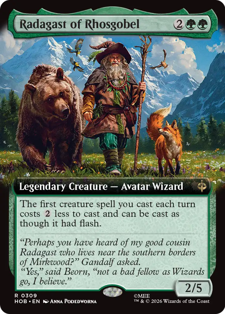Radagast of Rhosgobel (Extended Art) [The Hobbit] | Exor Games Dartmouth